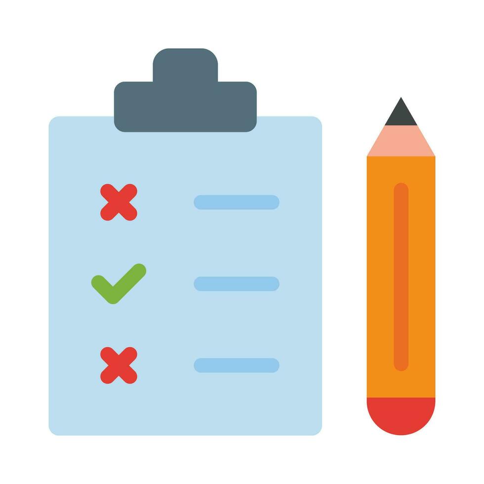 Test Vector Flat Icon For Personal And Commercial Use.