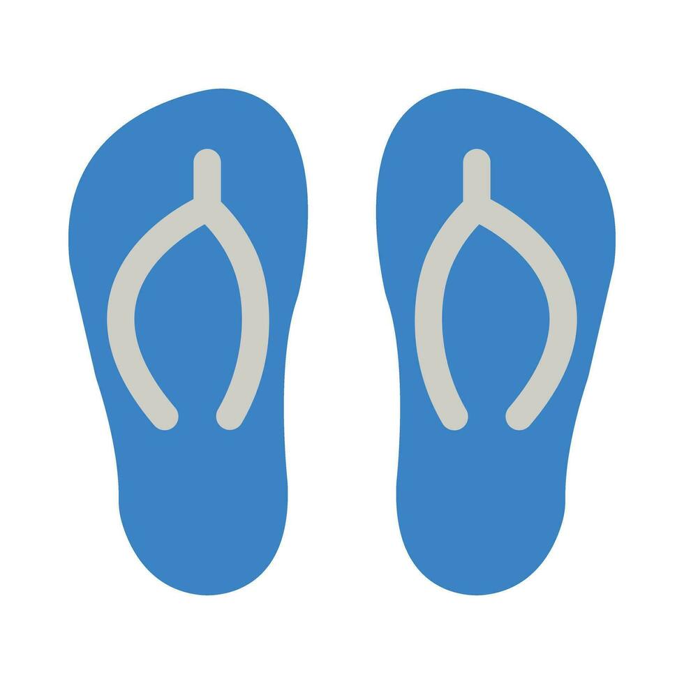 Slippers Vector Flat Icon For Personal And Commercial Use.