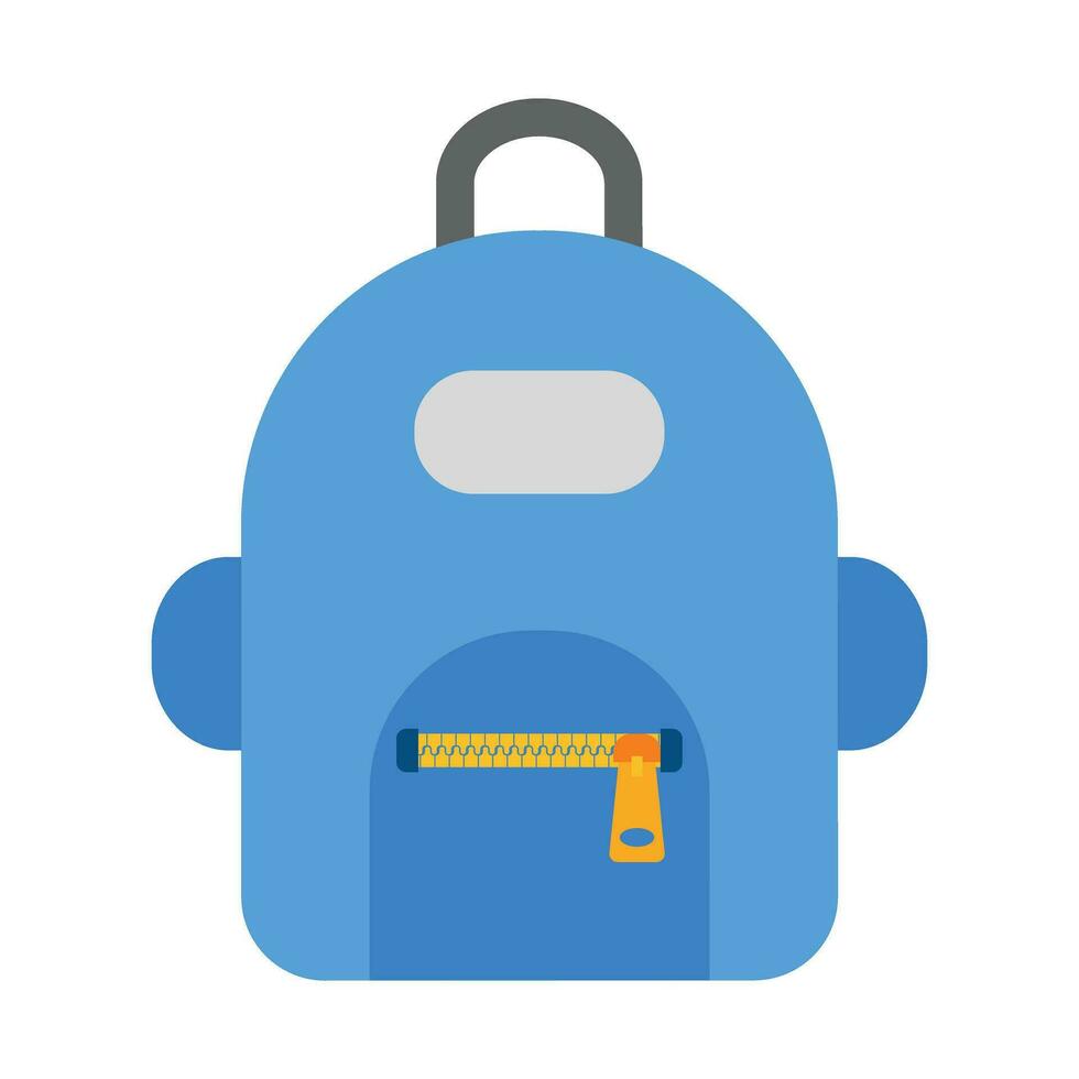 mochila vector plano icono para personal y comercial usar.