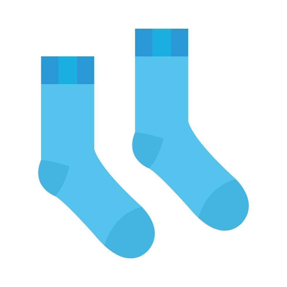 Socks Vector Flat Icon For Personal And Commercial Use.