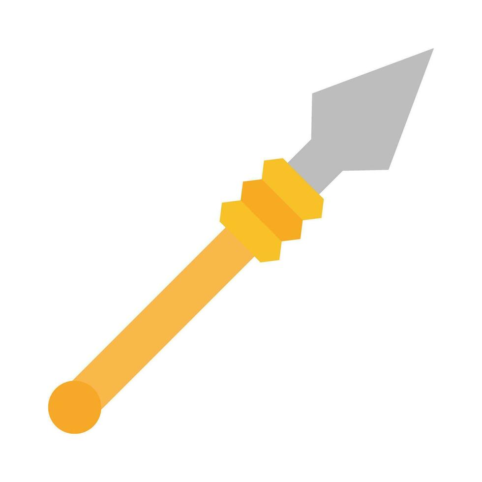 Spear Vector Flat Icon For Personal And Commercial Use.