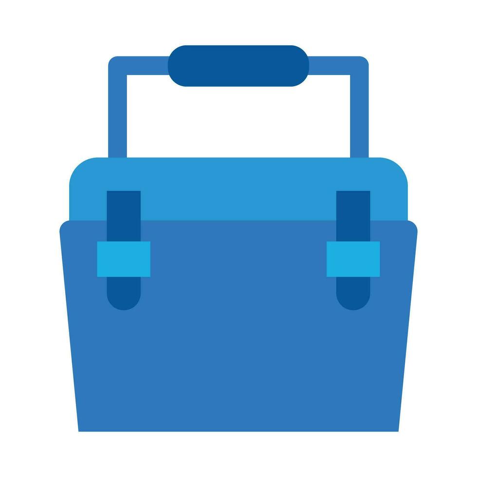 Ice Box Vector Flat Icon For Personal And Commercial Use.