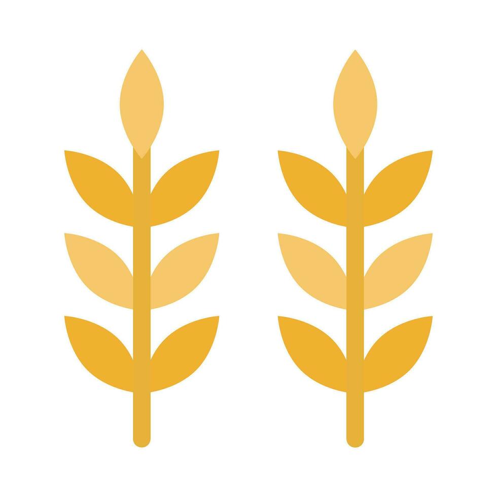 Wheat Vector Flat Icon For Personal And Commercial Use.