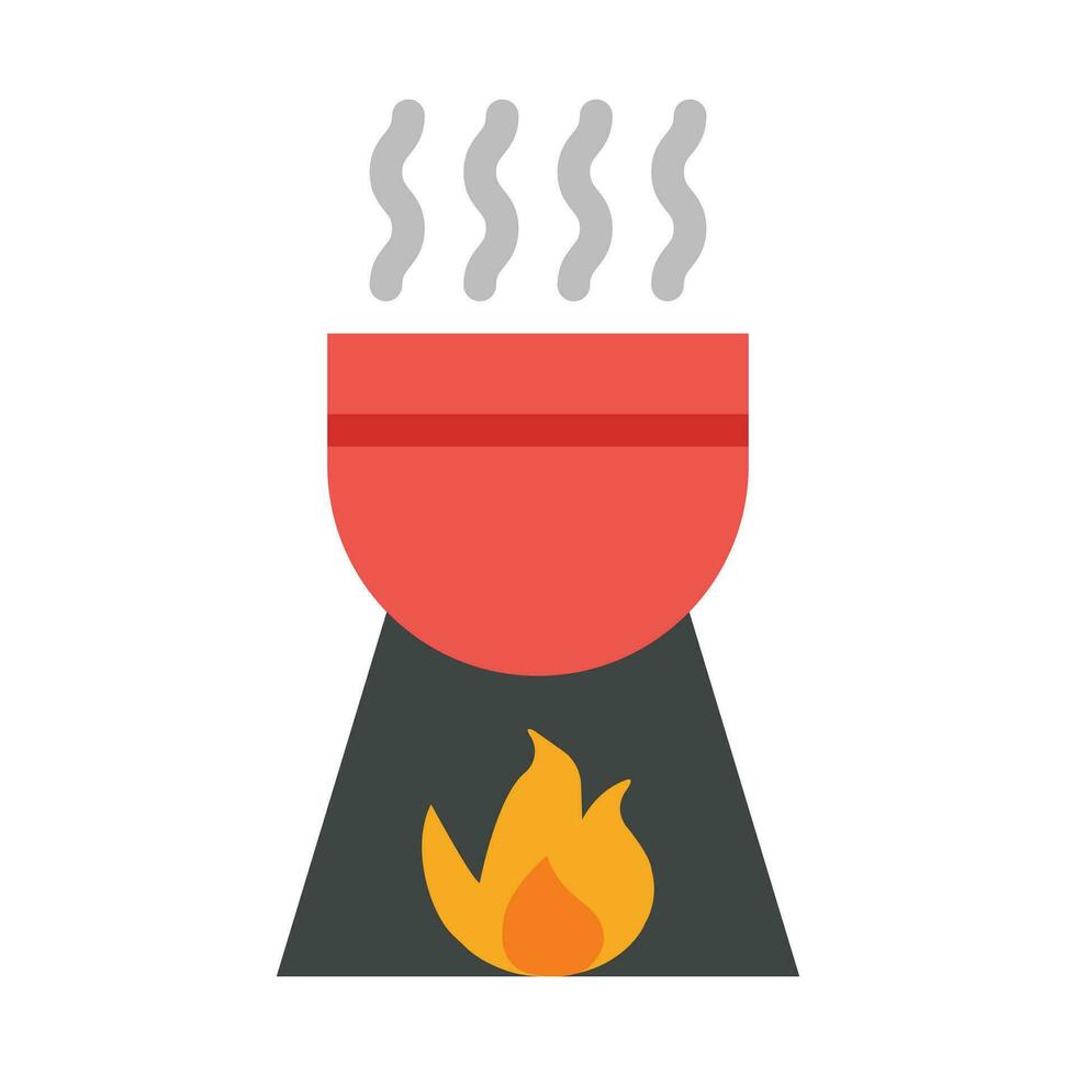 Boiling Vector Flat Icon For Personal And Commercial Use.