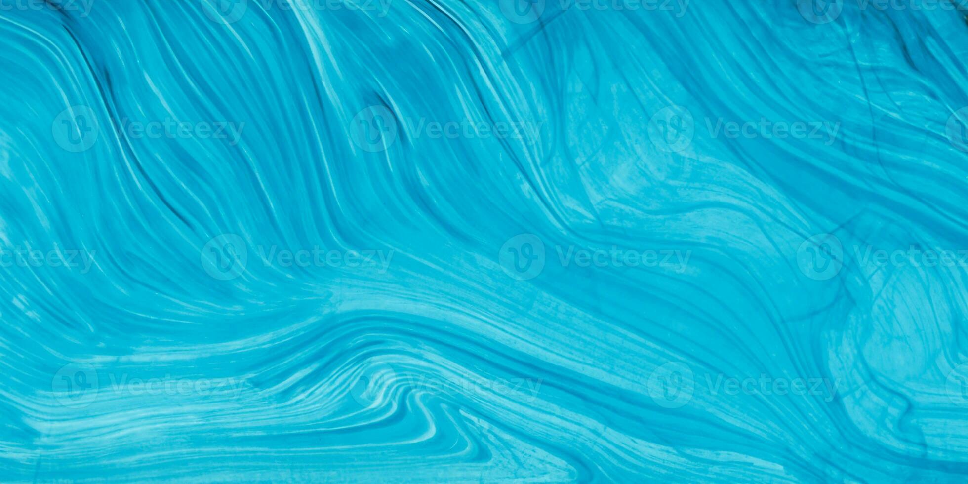 blue abstract background with wavy lines photo