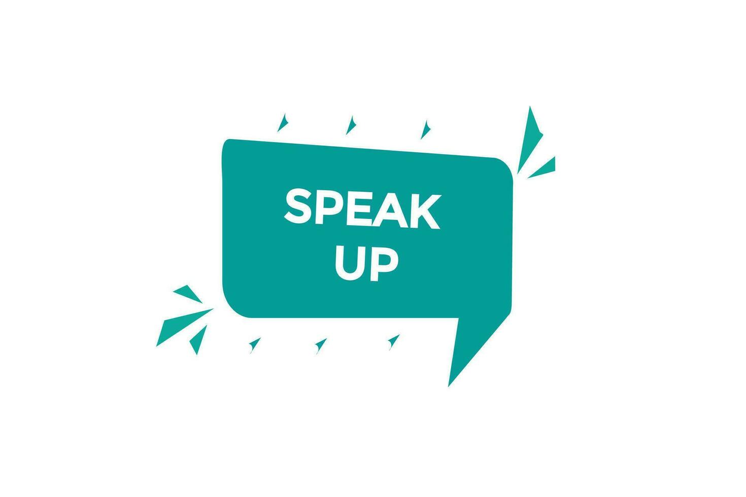 new website, click button speak up, level, sign, speech, bubble  banner, vector