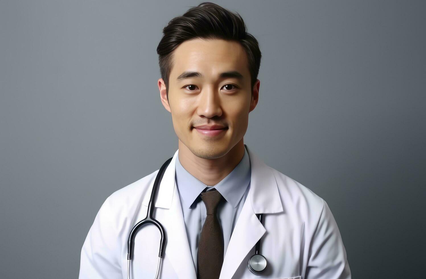 AI generated a saisian medical doctor posing doctor photo