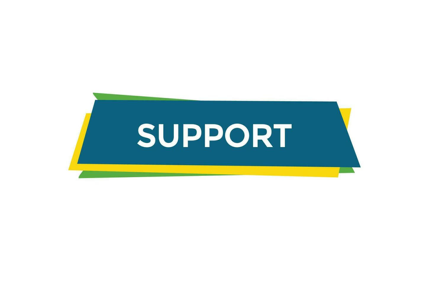 new website, click button support, level, sign, speech, bubble  banner, vector