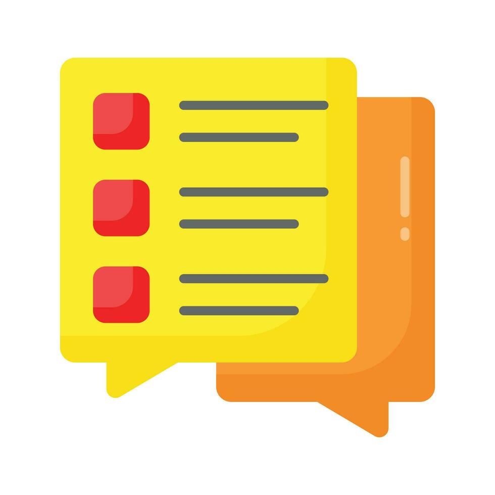 An icon of digital checklist in modern style, ready to use vectors