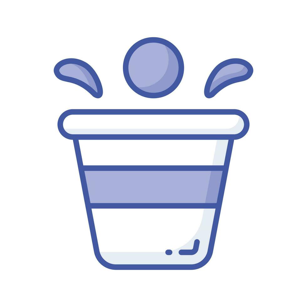 Get your hold on this beautiful icon of drink glass, wine glass vector design