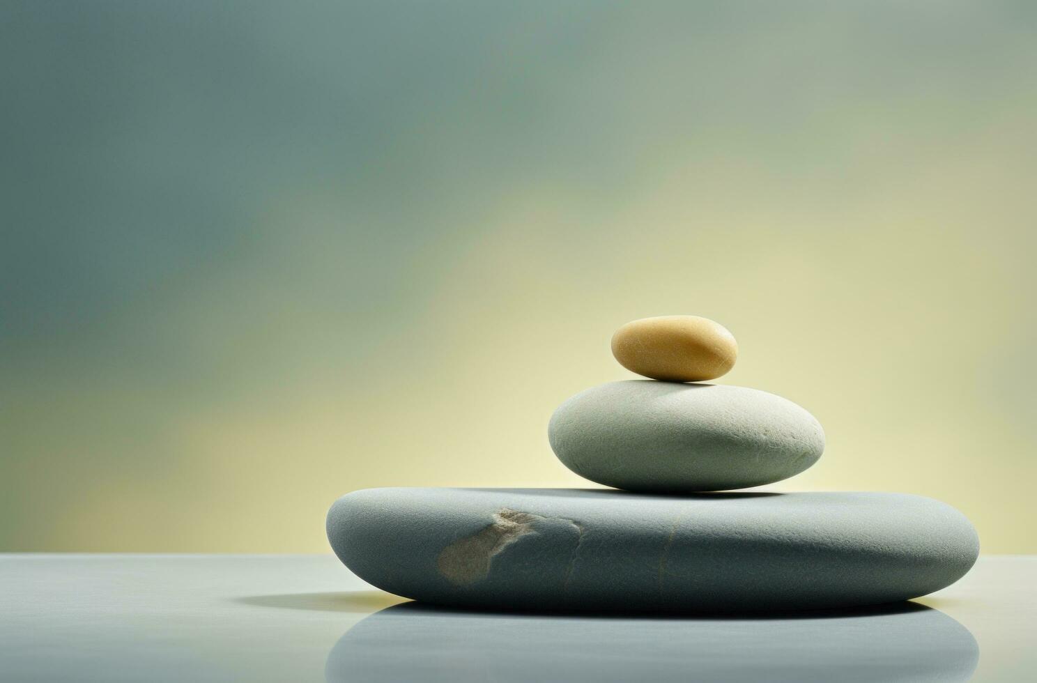 AI generated sen meditation shanghai art photo