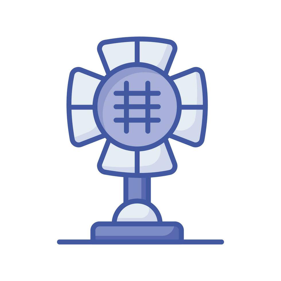 An icon of studio light in trendy design style, spotlight vector design