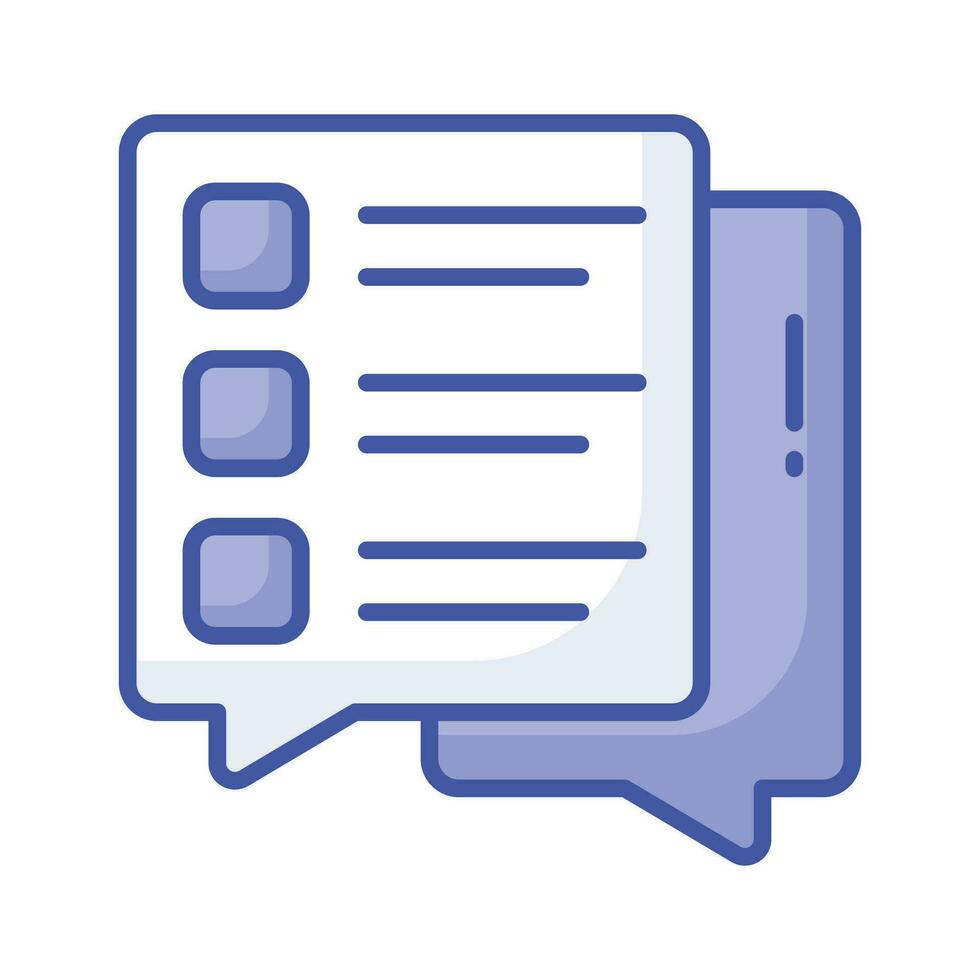 An icon of digital checklist in modern style, ready to use vectors