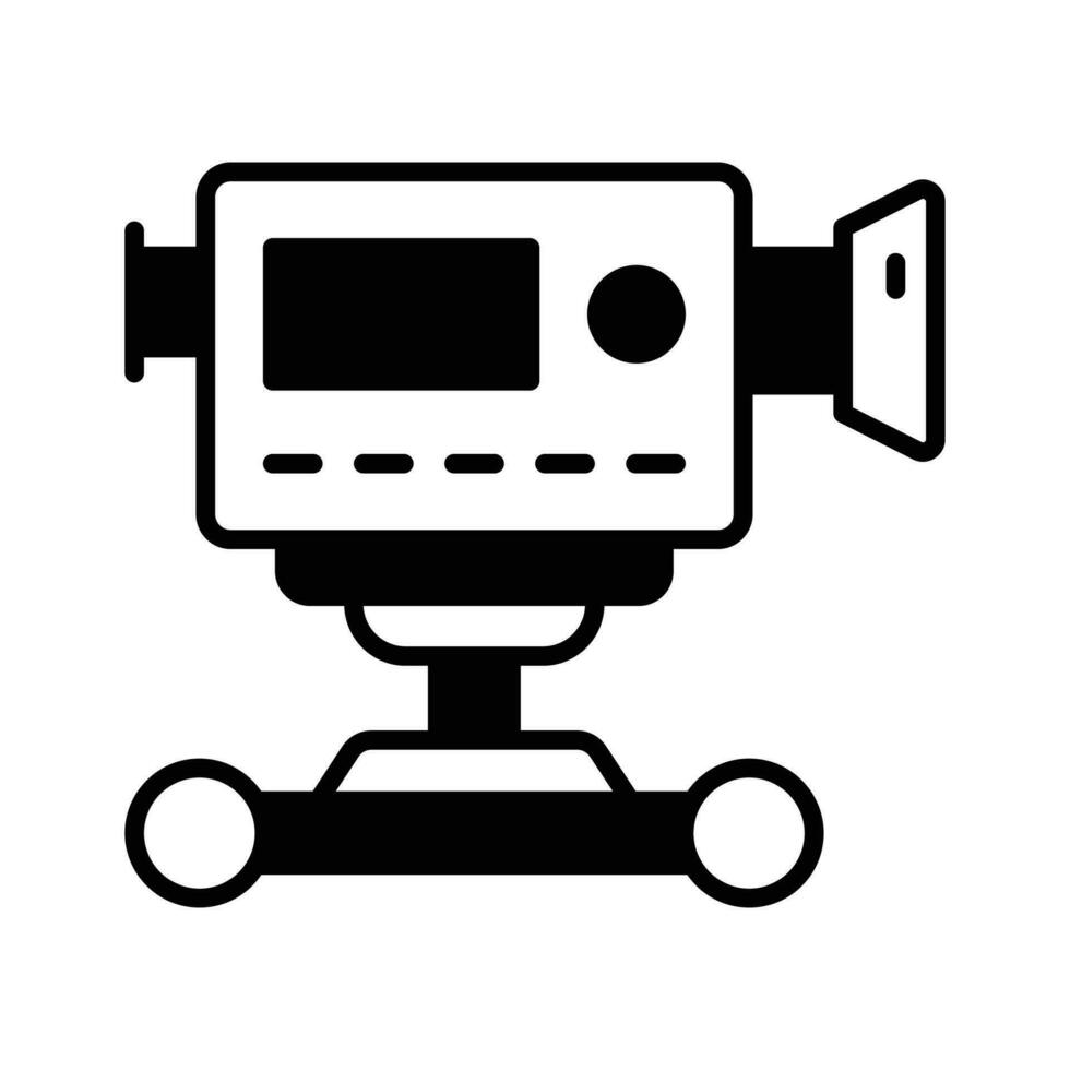 Camera dolly vector design isolated on white background 35827139 Vector