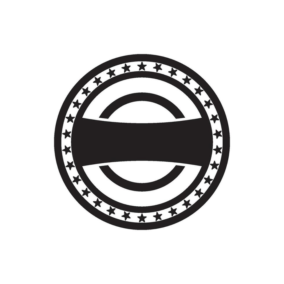 Circular frame logo icon, vector illustration design