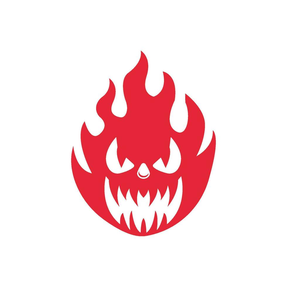 Devil logo vector template