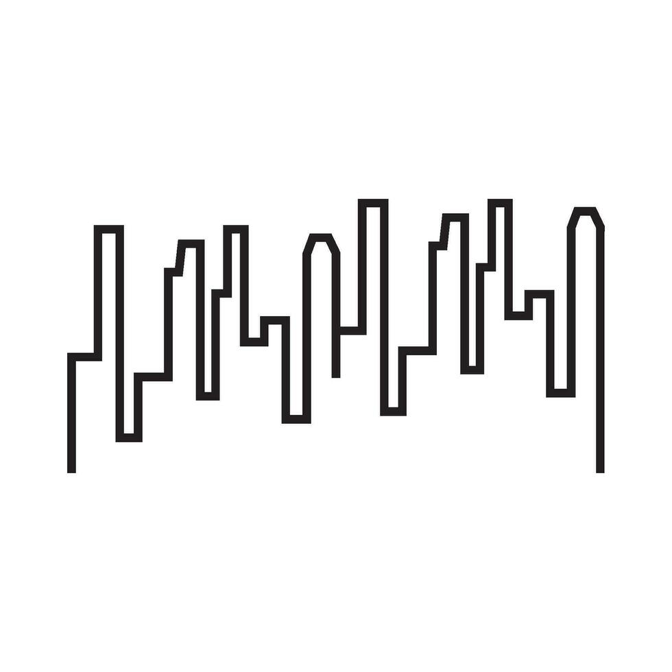 City building icon design vector illustration
