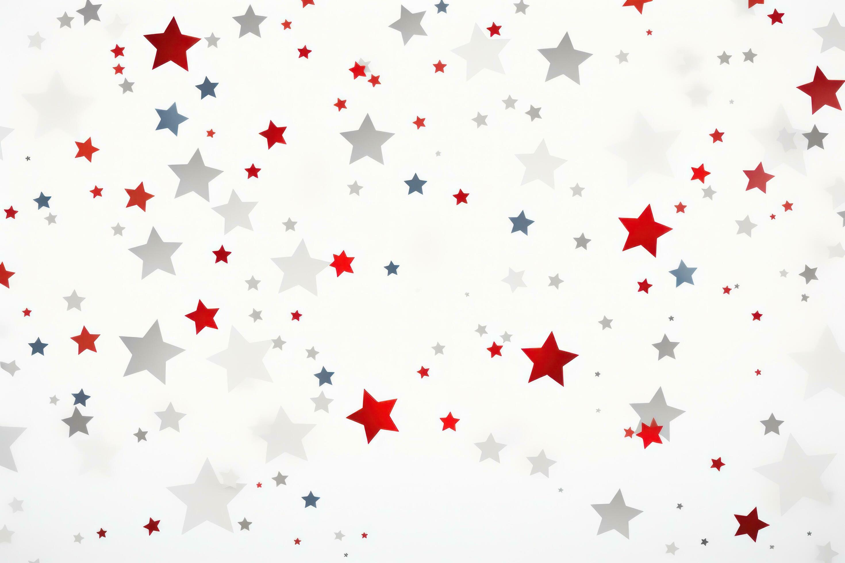 AI generated a large group of stars on white background, 35828915 Stock