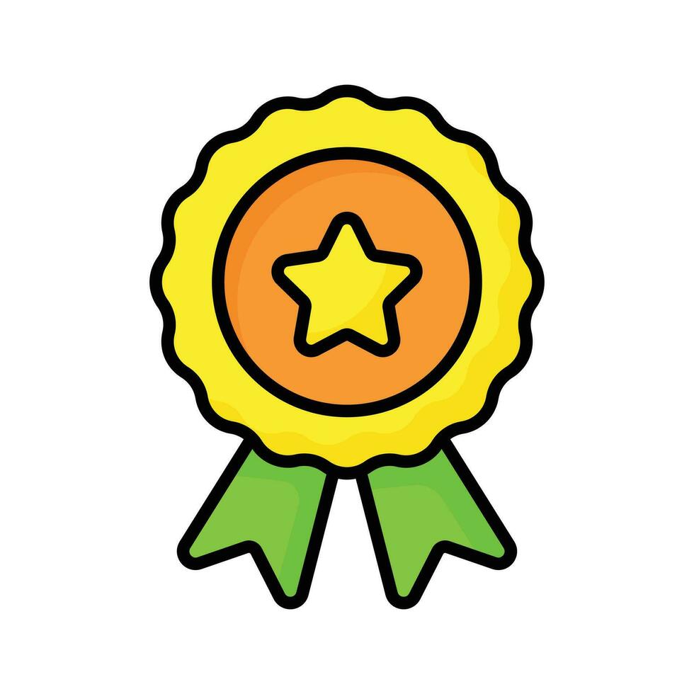 Stat inside badge showing concept of best quality vector design,star badge icon