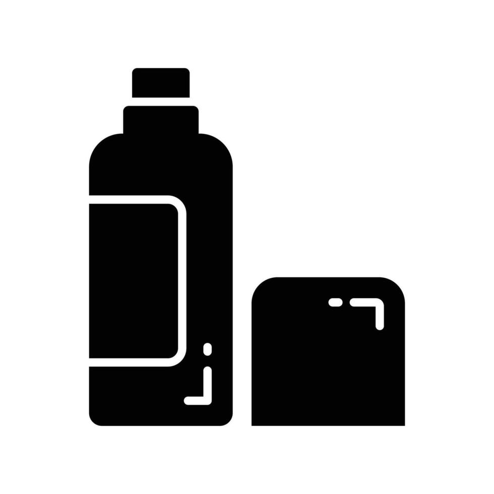 icono de cuerpo rociar en de moda estilo, aroma perfume vector diseño