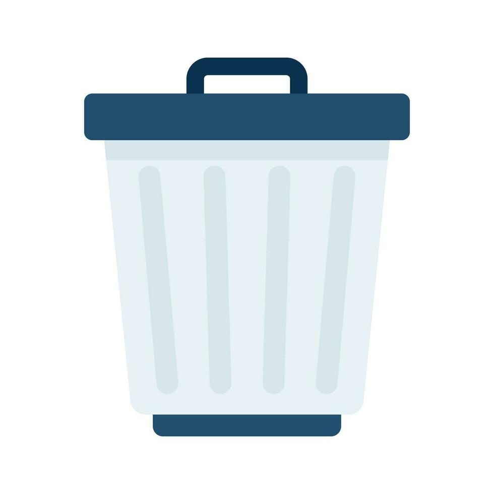 Have a look at this flat icon of delete in trendy style vector