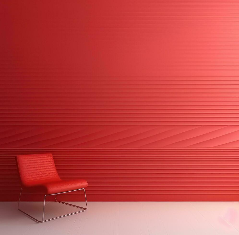 AI generated a red wallpaper with lines on it, photo