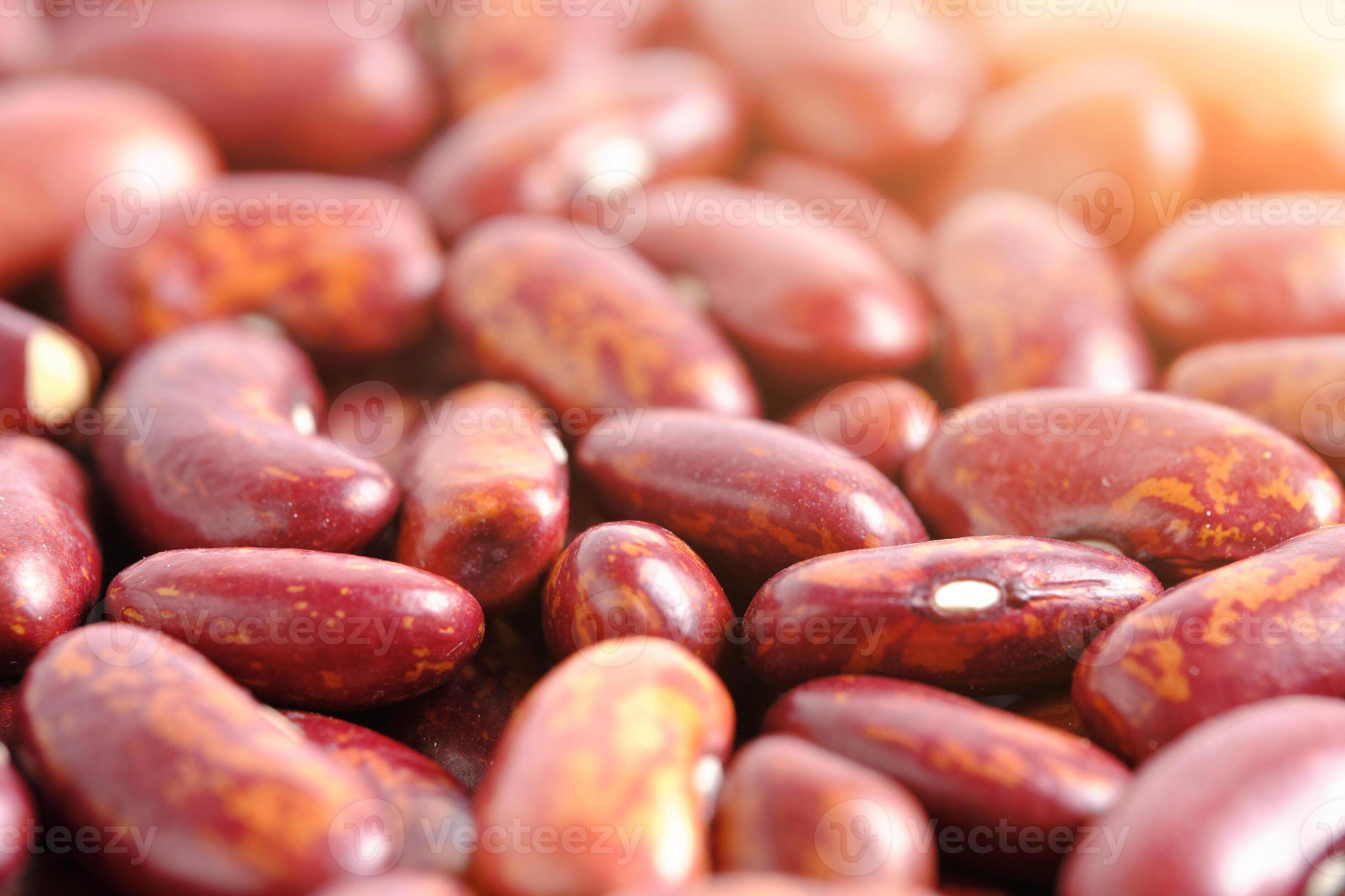 Background, red beans closeup on macro photos. 35830371 Stock Photo at
