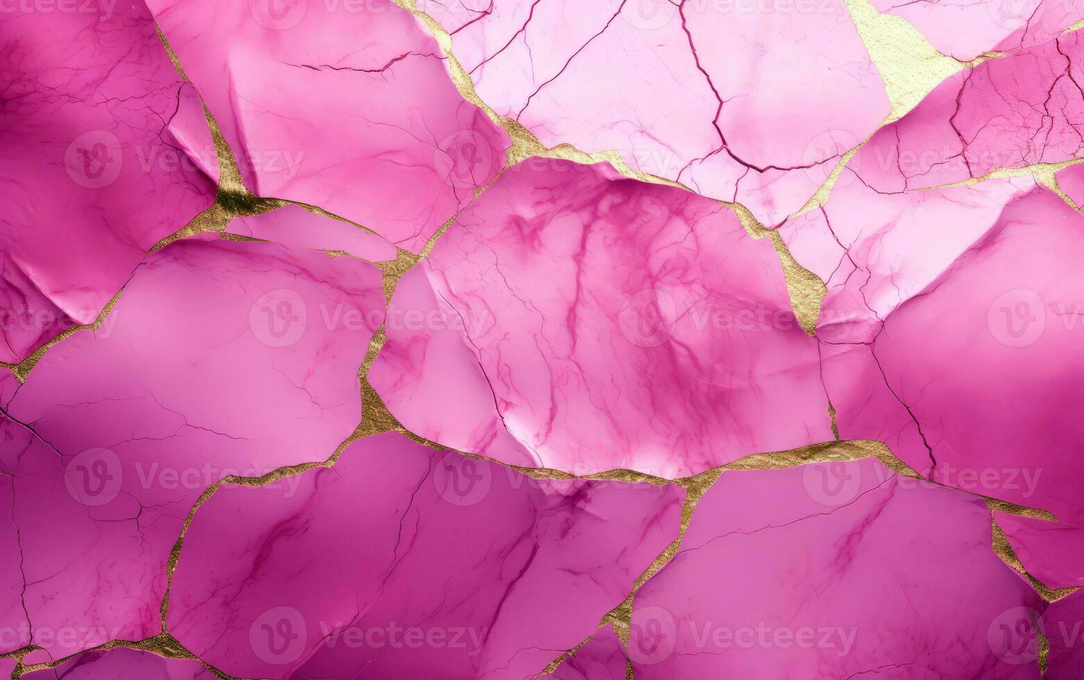 AI generated Gold and pink marble luxury texture pattern background. AI Generated. photo