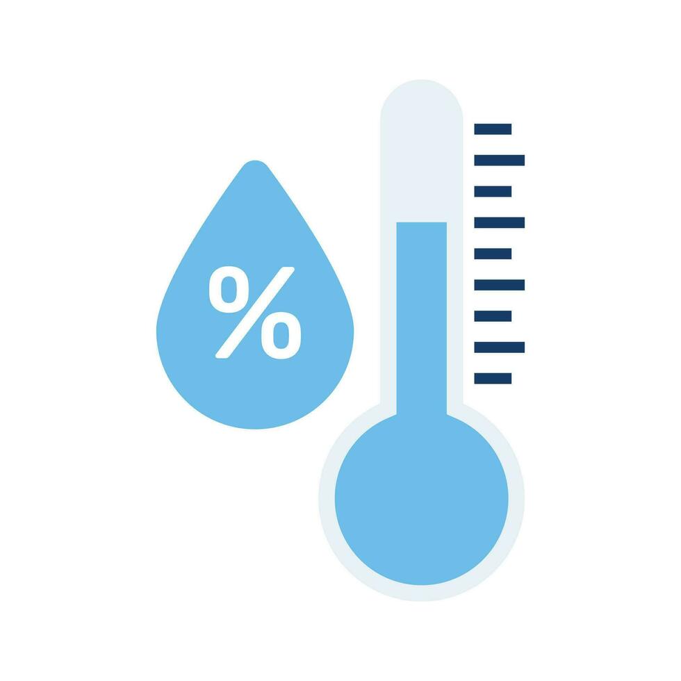 Colorful design icon of temperature humidity 6746819 Vector Art at