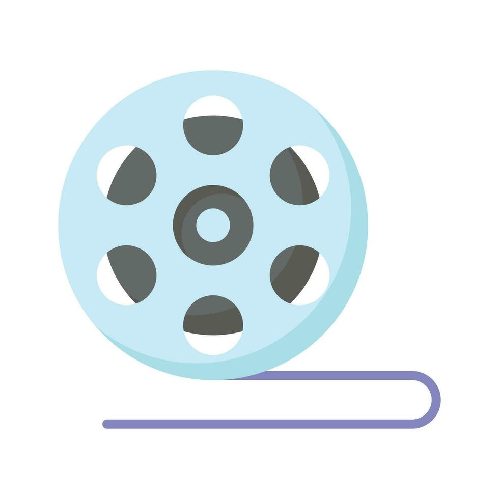 A customizable vector of film roll in modern style ready to use icon