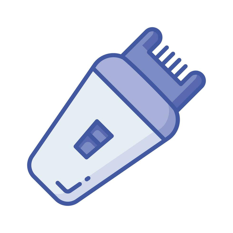 Electric razor, shaving machine, hair trimmer, hair shaving machine vector design