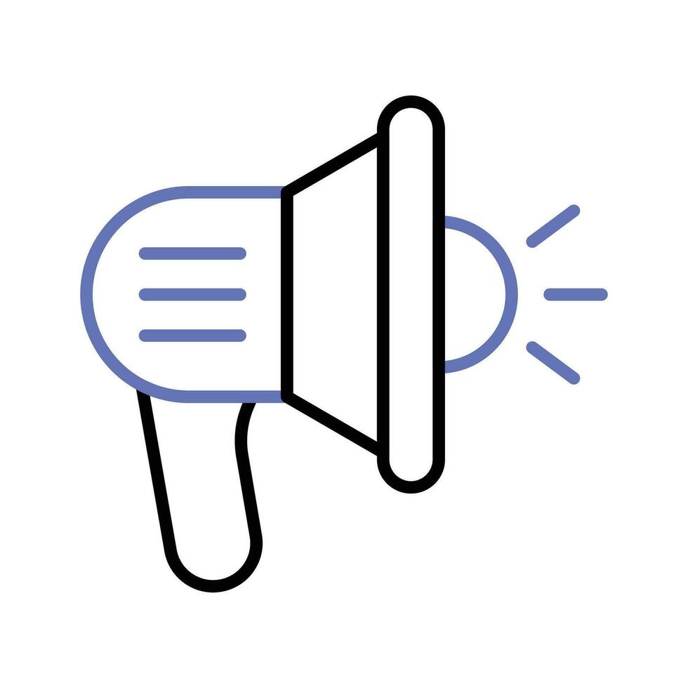 Grab this beautifully designed icon of megaphone in editable style, a customizable vector of loudspeaker