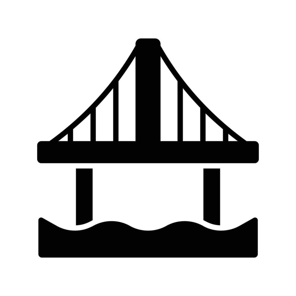 puente vector diseño, aislado en blanco antecedentes