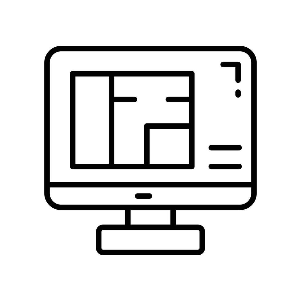 Take a look at this visually perfect icon of house blueprint, architectural home building design vector