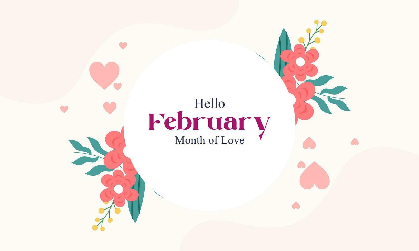 febrero mes de amor antecedentes vector