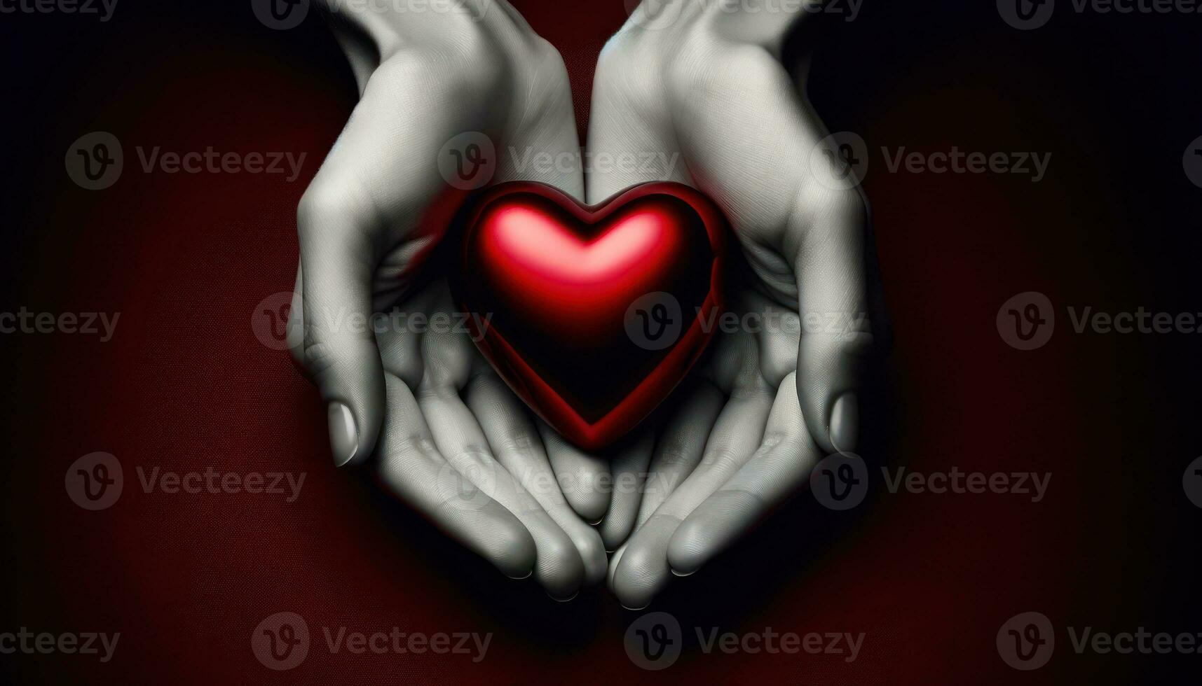 AI generated In Safe Hands Protecting the Heart photo