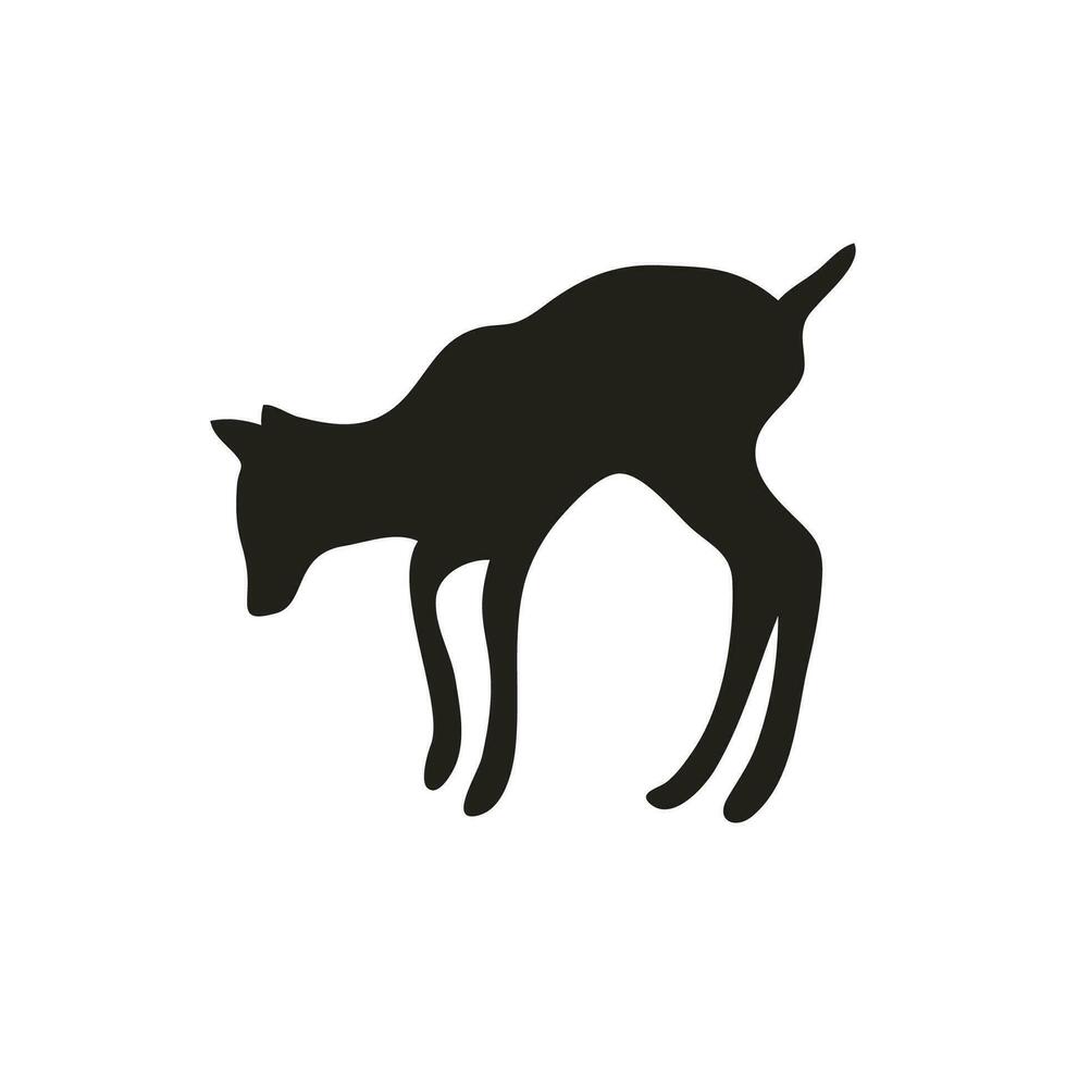 Animal icon in flat style vector