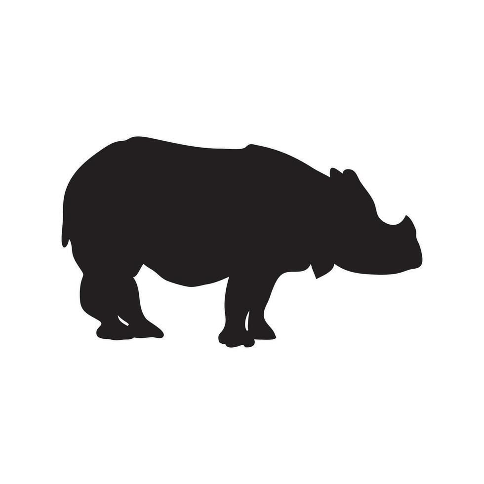 animal icono en plano estilo vector