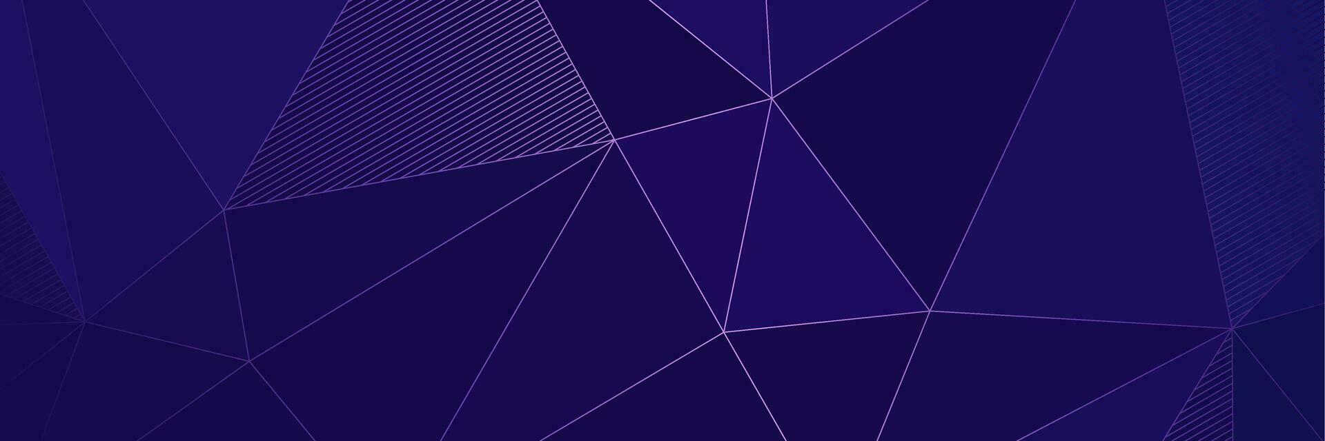 abstract purple geometric elegant background with triangles lines vector