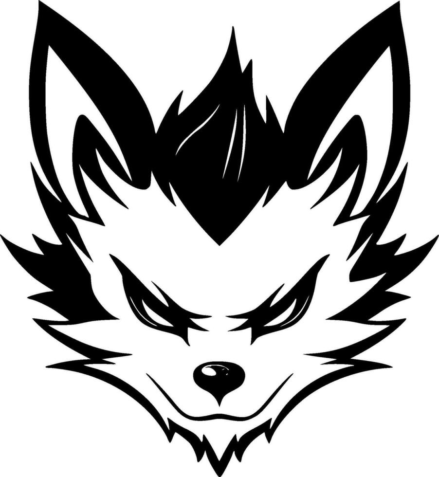 Fox - Minimalist and Flat Logo - Vector illustration