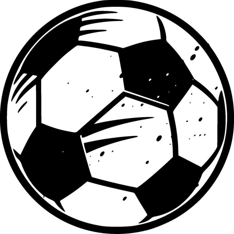 fútbol americano - negro y blanco aislado icono - vector ilustración