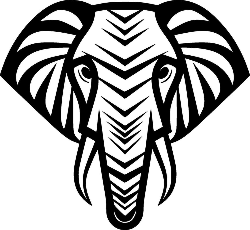 Elephant - High Quality Vector Logo - Vector illustration ideal for T-shirt graphic