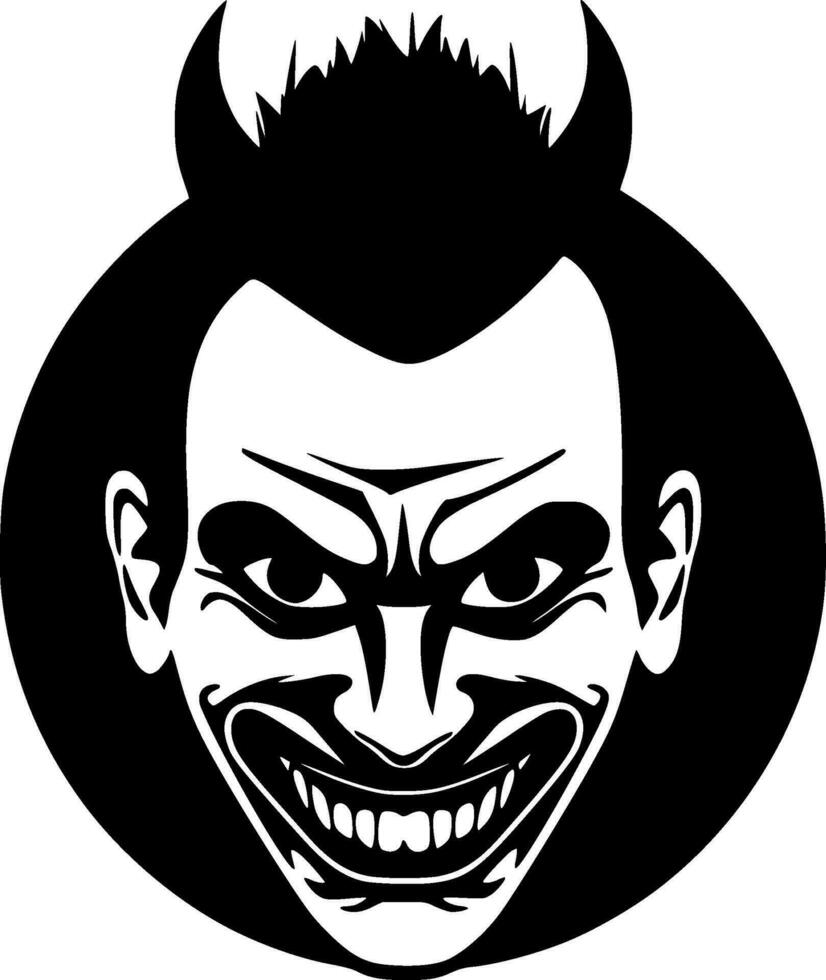 payaso - alto calidad vector logo - vector ilustración ideal para camiseta gráfico