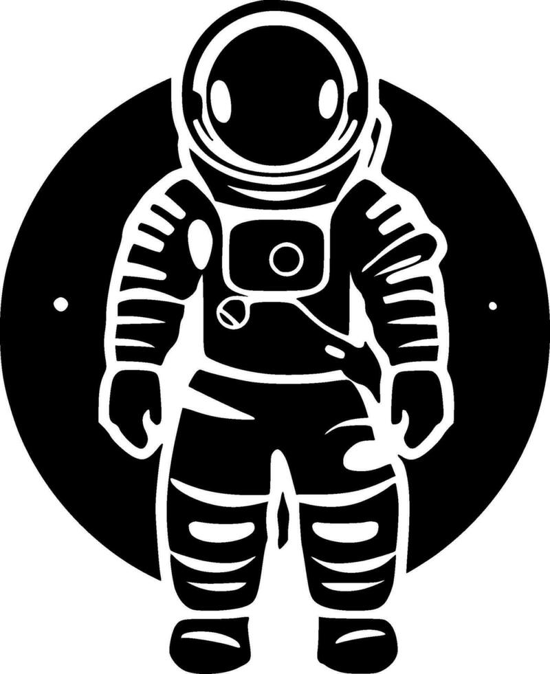 Astronaut - High Quality Vector Logo - Vector illustration ideal for T-shirt graphic