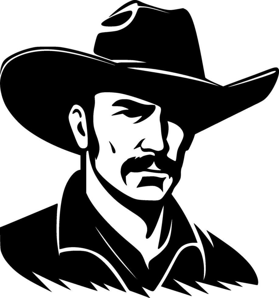 Western - High Quality Vector Logo - Vector illustration ideal for T-shirt graphic