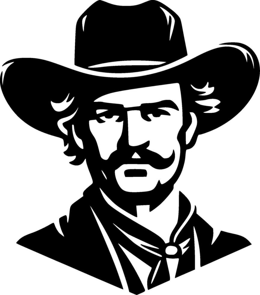 Western - High Quality Vector Logo - Vector illustration ideal for T-shirt graphic