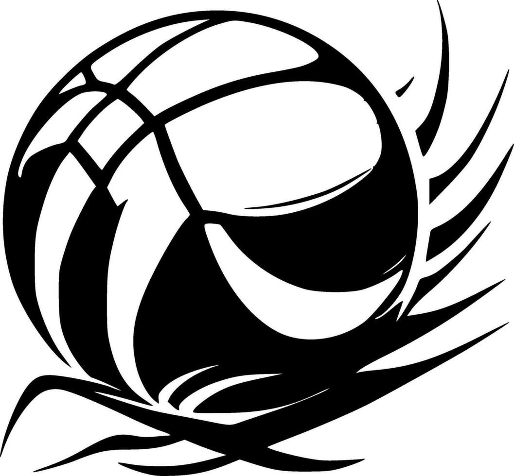 Volleyball - High Quality Vector Logo - Vector illustration ideal for T-shirt graphic