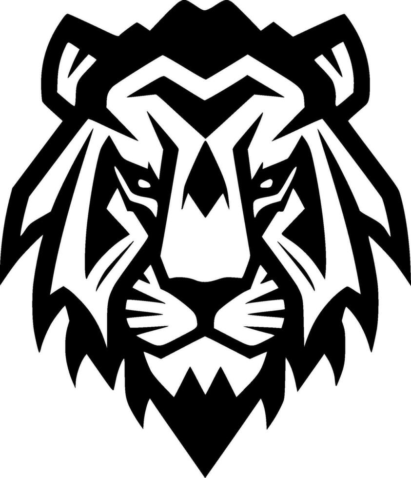 Tiger - High Quality Vector Logo - Vector illustration ideal for T-shirt graphic