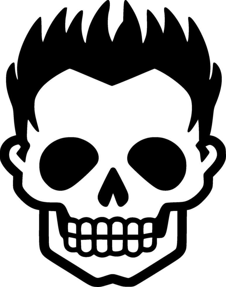 Skull - High Quality Vector Logo - Vector illustration ideal for T-shirt graphic