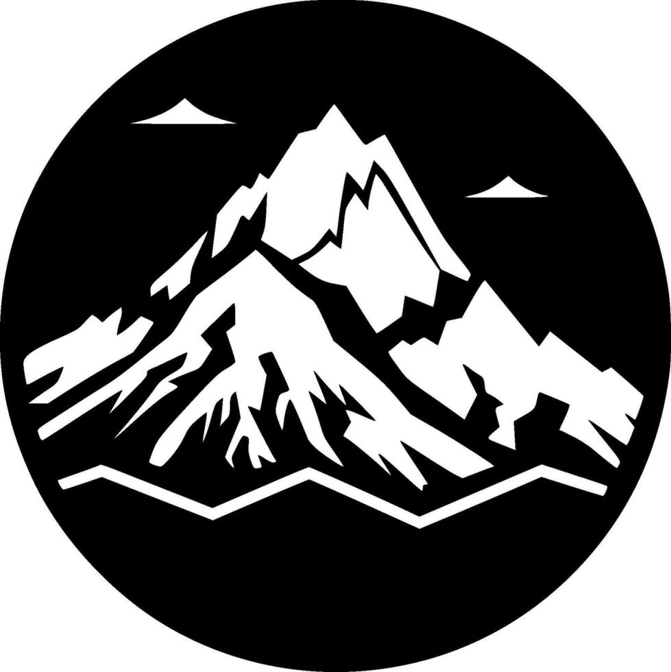 Mountain - High Quality Vector Logo - Vector illustration ideal for T-shirt graphic